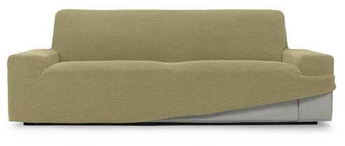SOFASKINS® super elastischer überzug, Sofabezug 4 sitzer, atmungsaktiv, bequem und langlebig, Sofa überzug, Einfach anzubringen, Maße (230-270Cm), Farbe Pistazie