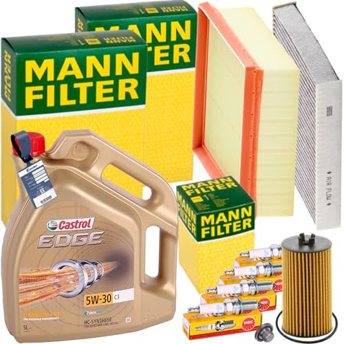Inspektionspaket + 5L 5W-30 Öl passend für MOKKA X 1.4 AB 09.14