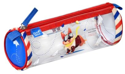 Quo Vadis Trousse scolaire Marguy Enfants chien aviateur 23x8x8 cm