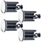 Lot de 4 bouchons de lavabo - 40 mm - Pour tous les lavabos et bidets courants