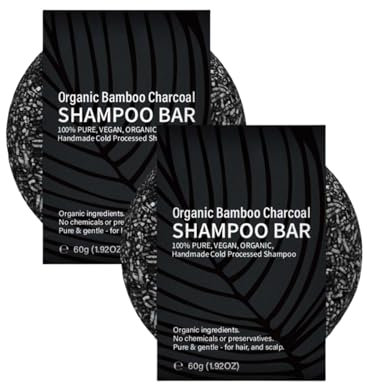 Bamboo Charcoal Shampoo Bar, Grey Hair Reverse Bar, Bamboo Charcoal Black Soap For Grey Hair, Hair Root White Hair Conceal Restore Radiance, Anti Hair Frizzing Dandruff, Grey White Hair Repair (1)