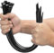 50 Pcs Black Cable Ties, Extra Long Nylon Zip Ties, Plastic Tie Wraps 450mm×4.8mm, Self Locking Duty Cable Ties Heavy Duty for Wires, Electronic Work, Decoration, Home, Office and DIY