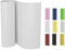 Heat Transfer Vinyl, 12in*6ft (30.5cm*183cm) HTV Vinyl Roll, Iron on Vinyl for T-Shirts, Printable Iron on Vinyl for T-Shirts, Heat Press Vinyl for DIY, Craft (White, 12 x 6ft)