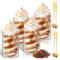 LISDATKE Tasse à Café Double Paroi Spirale 4 X 400ml Verre Double Paroi Tasse en Verre Cafe Transparent avec 4 Cuillères Tasses à Latte Macchiato Résistantes à la Chaleur