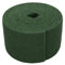 Éponge en fibre verte professionnelle. Rouleau de 14 cm x 6 m.