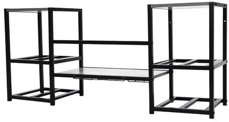 Deckenregal Weinregal,Industriell Wandmontierte Weinregal mit 3 Dampfglashalter Partial Holzregal,Hängend Weinglasregal mit Glasablage für Stielgläser,Display Rack für Home Bar Dining Room Kitchen