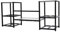 Deckenregal Weinregal,Industriell Wandmontierte Weinregal mit 3 Dampfglashalter Partial Holzregal,Hängend Weinglasregal mit Glasablage für Stielgläser,Display Rack für Home Bar Dining Room Kitchen