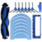 BlesConi Kit de accesorios para aspiradora Cecotec para Conga 990 Vital, incluye cepillo principal, cepillos laterales, paños de fregona, herramienta de limpieza para una limpieza eficiente