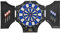 SPORTNOW Cible électronique Pliable, Jeu de fléchettes 31 Jeux 285 Variations jusqu'à 8 Joueurs, écran LCD, 2 Portes, Haut-Parleur, Noir