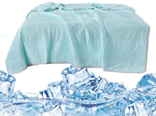 Gacqpli Kühldecke - Betttuch & Wurfdecke,Feuchtigkeitstransportierende Kühldecke Für Erwachsene Für Outdoor Picknick Reise Wohnzimmer Baby Camping Studentenzimmer