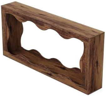 GEK208130 Modern Console Table Storage Couch Behind Sofa Long Narrow Stand Hallway Hallway(Bruin)