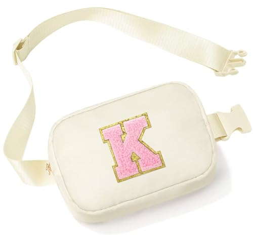 YOOLIFE Bauchtasche Kinder Mädchen Handtasche Umhängetasche Damen Beige K | Geschenk Mädchen 3 4 5 6 7 8 9 10 11 12 Jahre, Handtasche Kinder Personalisiert Teenager Geschenke für Freund Schwester Mama