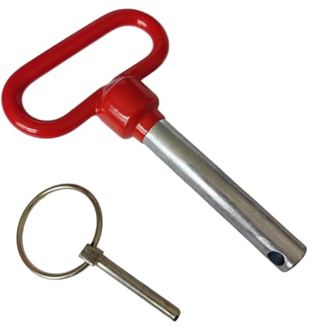 Serenophile Red Head Fitness Pin für Power Rack und Kniebeugenständer, Q235 Stahlriegel mit sicherem Sitz, 16 mm, 20 mm, 25 mm Durchmesser, Optionen für Fitnessgeräte