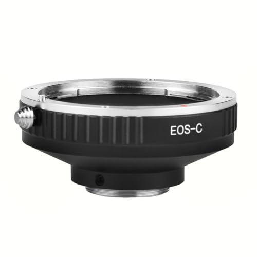 To C Mount Lens Adapters Rings for EF/EF-S Photographers and Cinematographers C Lens Processor