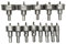 Malayas 13pcs Metal Core Drill Bit Hole Saw Set 16-53mm Tungsten Steel Cutter Tool Kits for Stainless Steel Iron Plate Copper Wood