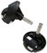 BSDY YQWRFEWYT Rueda Delantera de Repuesto para el Robot de aspiradora Ecovacs Deebot N79 N79S Cecotec Conga Excellence 990 Kit de Accesorios 2 Piezas de Ruedas Delanteras