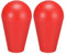 uxcell Ellipse Oval Joystick Head Rocker Ball Top Handle American Type Arcade Game DIY Teile , rot, 2Pcs