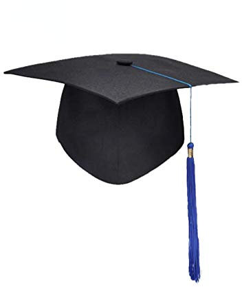 SUPVOX Erwachsene Master Graduation Cap mit Quaste Abschlusshut Kostüm Zubehör
