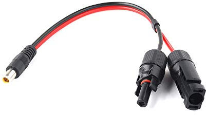 WATTSTUNDE Adapterkabel MC auf DC7909 Rundstecker zum anschließen von Solarmodul an Powerstation (MC - 8mm)