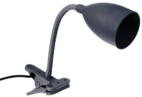 Atmosphera - Lampe pince Sily - silicone - bleu orage H43 cm