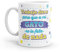 Puterful - Taza con frase Trabajo duro para mi gato - Tazas originales para café - Resistente al microondas y lavavajillas