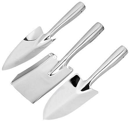 NUOBESTY Teiliges Edelstahl-gartenwerkzeug Mit Ergonomischem Griff Großer Handspaten Für Gartenarbeit Rostfrei Und Langlebig Mit Aufhängeloch Für Praktische Lagerung