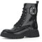 Gabor Damen Combat Boots, Frauen Stiefeletten,Wechselfußbett,Best Fitting,Kurzstiefel,uebergangsschuhe,uebergangsstiefel,schwarz,37.5 EU / 4.5 UK