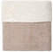 Koeka Einzelnedecke - Tagesdecke - Wohndecke - Plaid - Mit Teddyfutter - Vik - Kord - Weich - Abwaschbar - Taupe 140X200