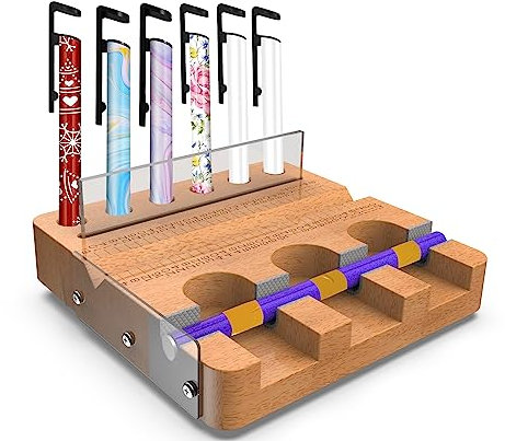 DAFENCHI Sublimation Pen Pincher, Pen Sublimation Clamp Tool for Sublimation Blank Pens & Vinyl Stickers, Crafting Pen Holder