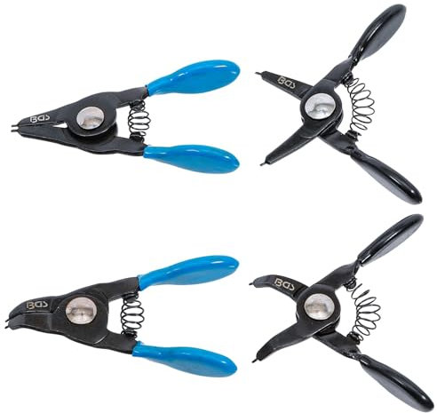 JEU DE 4 MINI PINCES POUR PETITS CIRCLIPS INT/EXT - 80 MM