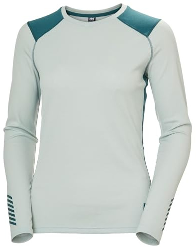 Helly Hansen Women's W Lifa Active Crew, Green, M
