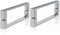CKB 2 Paar Duschgriffe, doppelseitige Griffe für Glastüren, Lochabstand 145mm, geeignet für 5-8mm Glas, Verchromt
