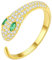 JUZICHEN Ringe Silber 925 Damen Frauen, Schlange Ring Silber Gold Ring Verstellbar, Ringe Gold Wasserfest, Fingerring Damen Gold, Eheringe Verlobungsring Daumenring Damen Gold Silberring (Gold)