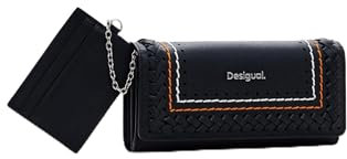 Desigual Trama Mariona Long Wallet Black