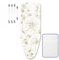 Housse Table à Repasser 160x60 cm, XXL Rembourrage Confortable 4 Clips de Fixation Housse Table a Repasser Montage Rapide pour Home & Hotel