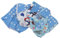 VICASKY Waschbare Windelhosen 4 Stück Unisex Atmungsaktive Auslaufsichere Babywindeln Lernhosen mit Einstellbarem Knopf und Weichem Beinrahmen für Neugeborene