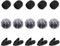 Hpmjz 15Pcs Lapel Headset Microphone Windscreens Mic Cover Foam Mini Wireless Furry Windscreen Set for Lavalier Wind Muff Foam Cover with Clip Reduce Plosive and Better Highlight Vocals Pop Filter