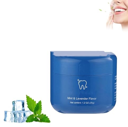 Zahnpasta-Weißungspulver, Lila Zahnpasta-Weißung, Magisches Zahnpasta-Weißungsverbesserungspulver 35 Gramm, Frischer Atem, Sofortige Zahnaufhellung, Fleckenentfernung