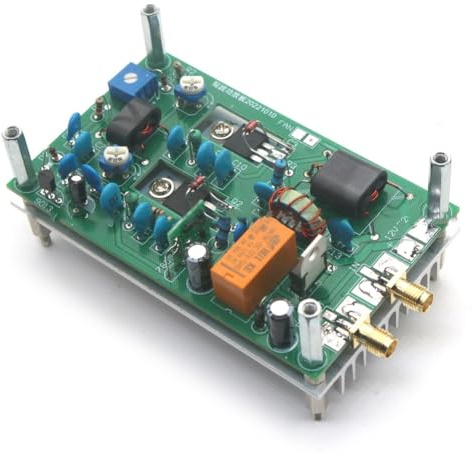 Jrudjsnhhty 30W ShortWave Amplifier Board 3-28MHz CW SSB Linear Power Amplifier HF Radio HAM Short Wave Station 7M 13.56M RFID