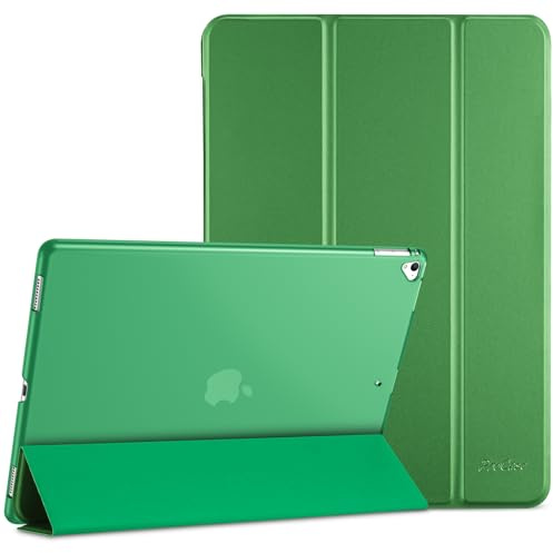 ProCase Custodia Smart per iPad Pro 12,9 Pollici 1a e 2a Generazione (Modello 2015 e 2017), Cover con Supporto Stand, Funzione Auto Sleep/Wake - Verde