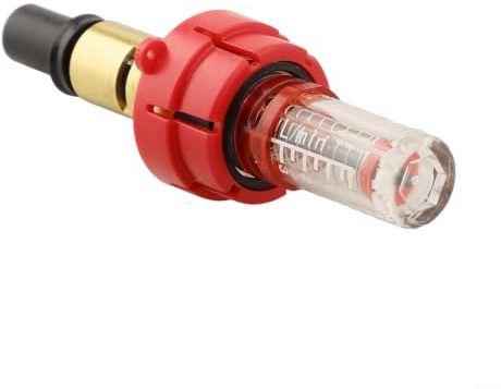 Durchflussmesser für Fußbodenheizung mit Messingkonstruktion, 0–5 l/min Durchflussmenge, G1/2/G3/8 für genaue Wärmeverteilung (3/8)
