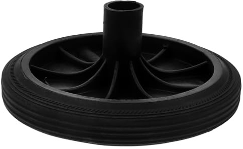 ASAKKURA Sturdy Garbage Can Wheel Replacement for 80l to 240l Outdoor Wheelie Bins with Noise Reduction and Easy Installation Suitable for Day Care and Offices Random Color