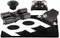 Meinl Percussion Cajon Perc Pack - Cajon Add-On Set / Cajon Zubehör Set - Cajon Pad, Fuß-Tambourine, Motion Shaker, Castanet, Shaker - Schwarz (PP-2)