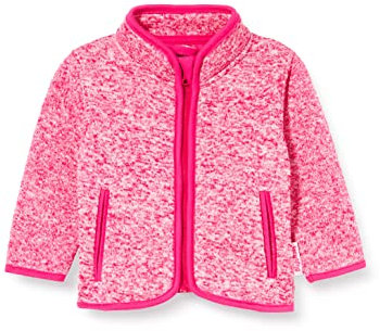 Playshoes Fleece-Jacke Unisex Kinder Outdoor-Oberteil, pink Strickfleece, 86