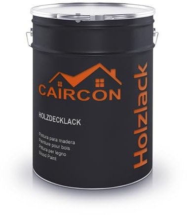 CAIRCON Peinture pour bois, meubles et boiseries - vernis Intérieur et Extérieur - Beige 5L