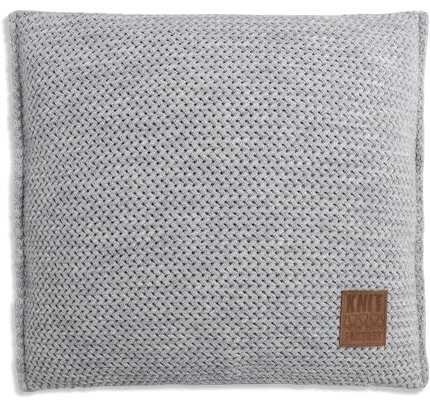 KNIT FACTORY - Maxx Kissen - Grau - 50x50 cm