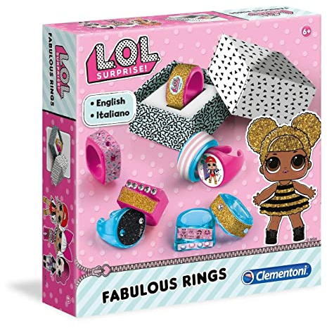 Clementoni - 15268 - Art & Craft - LOL - Fabulous Rings