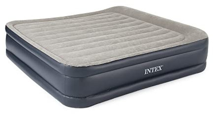 Intex Dura-Beam Standard Series Deluxe Pillow Rest Raised Airbed with Internal Pump