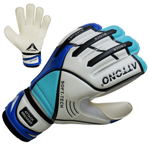 ATTONO Torwarthandschuhe Attack Breaker Fingersave Torwart Handschuhe - Gr. 10