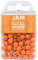 JAM PAPER Farbige Pinnwandnadeln - Runde - Orange - 100/Packung